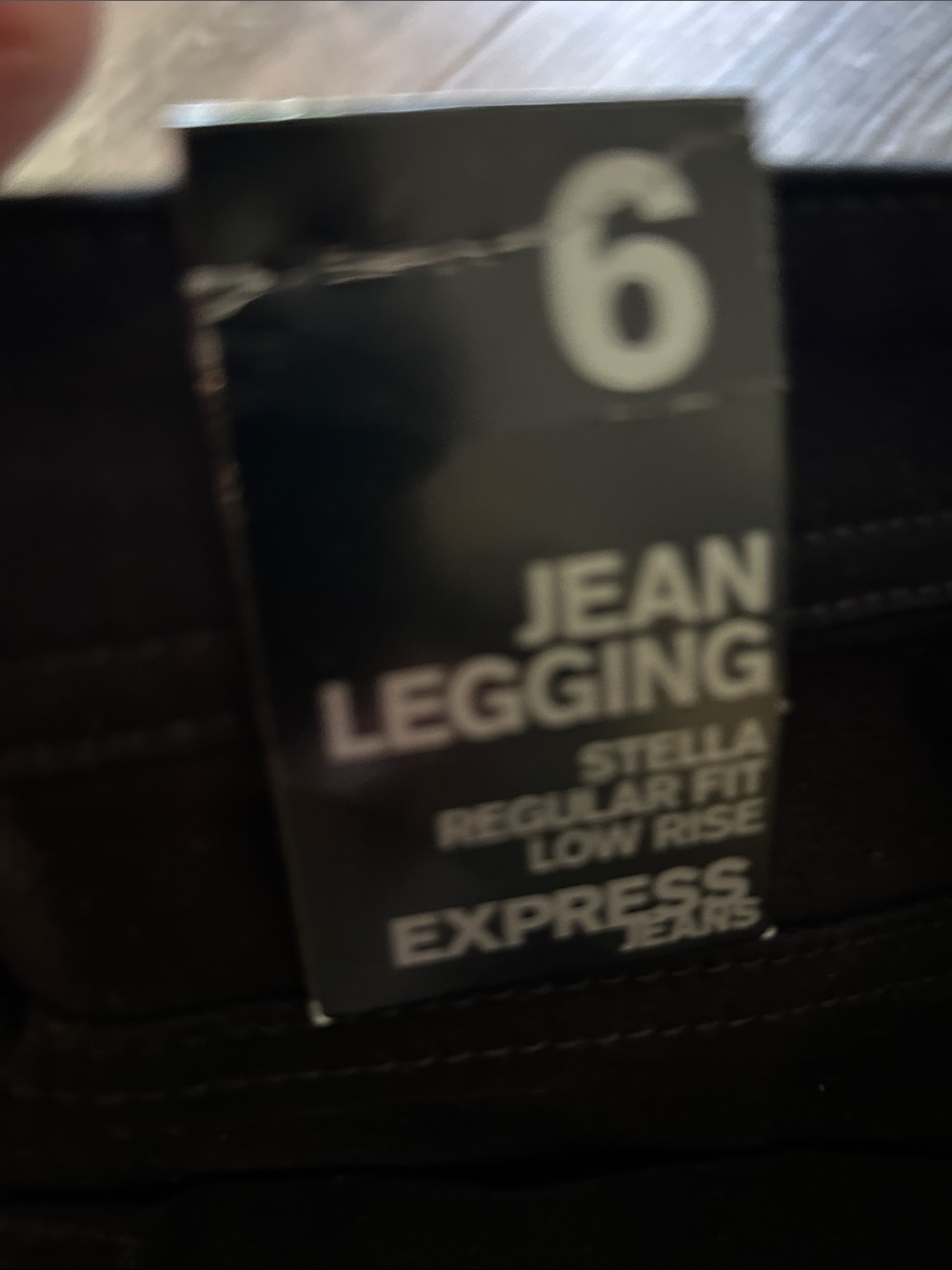 Express Stella Jean Legging in Black